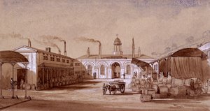 Albany Street, St Pancras, Londres, c1830 de E Noyce