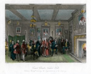Câmara do Conselho, Vintners Hall, cidade de Londres. de E. Redclyffe