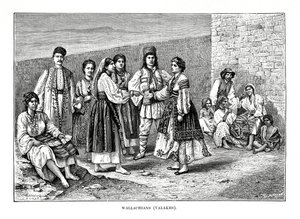 Wallachians, 1879. de Etienne Antoine Eugene Ronjat