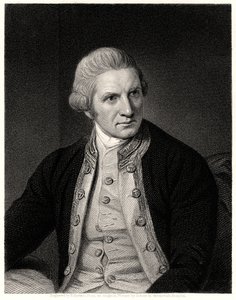 Capitão Cook, século XIX de E. Scriven
