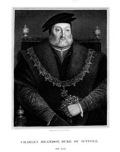 Charles Brandon, 1º Duque de Suffolk, 1824.