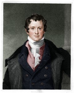 Humphry Davy, químico inglês, 1833 de E. Scriven