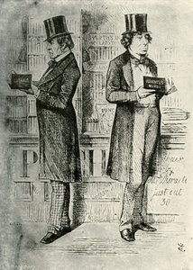 Críticos, c1870, c1897 de E. and S. Woodbury