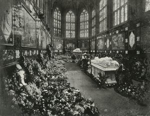 Funeral de HRH O Duque de Clarence, janeiro de 1892, c1897
