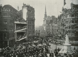Sua Majestade Chegada ao Cemitério de St. Pauls, Londres, 1897