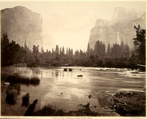 Valley of the Yosemite, de Rocky Ford, 1872. de Eadweard Muybridge