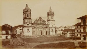 Catedral, Panamá de Eadweard Muybridge
