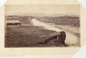 Cidade da Guatemala vista do sul de Eadweard Muybridge