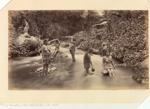 Evening Recreations of the Coffee Pickers, San Isidro, from The Pacific Coast of Central America and Mexico; the Isthmus of Panama; Guatemala; and the Cultivation and Shipment of Coffe de Eadweard Muybridge