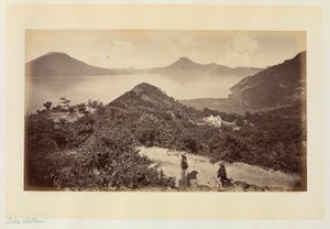 Lago Amatitlán, Guatemala de Eadweard Muybridge