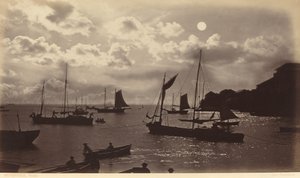 Efeito luar-Baía do Panamá de Eadweard Muybridge