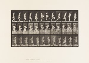 Placa 181. Passando por cima de uma cerca de Eadweard Muybridge