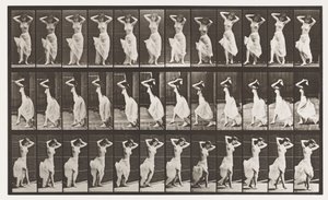 Placa 190. Dança (Nautch) de Eadweard Muybridge