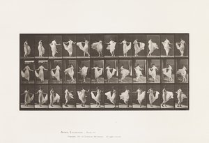 Placa 192. Dança (extravagante) de Eadweard Muybridge