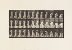 Placa 205.Carrying and Stooping with Vase, 1885 de Eadweard Muybridge