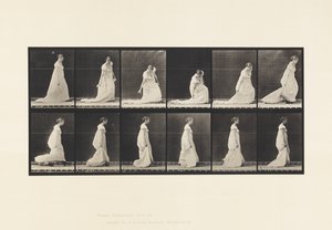 Placa 207. tremendo e levantando o trem, 1885 de Eadweard Muybridge