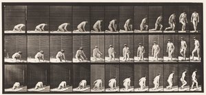 Placa 255. Saindo de Ajoelhar e Virar de Eadweard Muybridge