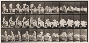 Placa 263. Entrando na cama de Eadweard Muybridge