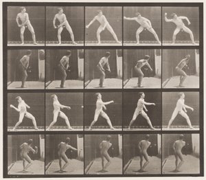 Placa 273. Base-ball; Arremesso de Eadweard Muybridge
