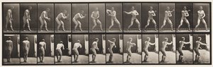 Placa 285. Base-ball; Pegando e jogando de Eadweard Muybridge