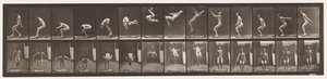 Placa 362. Voltar Somersault de Eadweard Muybridge