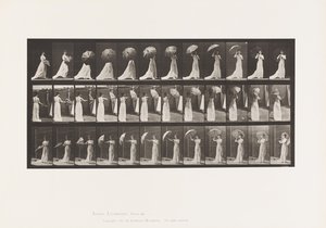 Prato 461. Abertura de um Guarda-sol e Viragem de Eadweard Muybridge