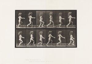 Placa 469.Criança, Corrida, 1885 de Eadweard Muybridge
