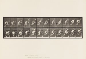 Placa 472.Criança, Rastejando Para Cima, 1885 (collotype no papel) de Eadweard Muybridge