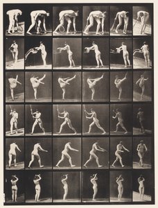 Prato 526. A, Bola Elevadora; B, Balde Esvaziador de Água de Eadweard Muybridge