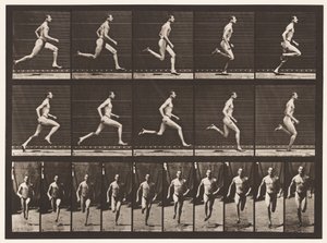 Ilustração 60. Corrida com Andamento de Meia Milha (sapatos) de Eadweard Muybridge
