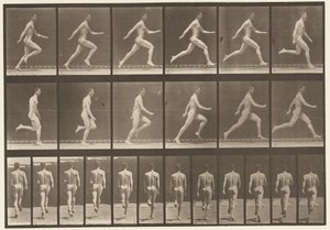 Placa 64. Funcionando a toda velocidade de Eadweard Muybridge