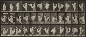 Prancha número 192. Dança (elegante) de Eadweard Muybridge