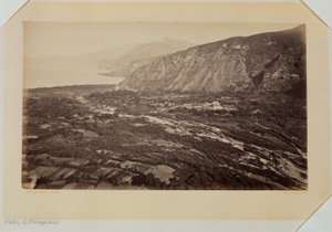 Vale de Panagachel, Guatemala de Eadweard Muybridge