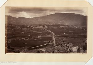 Vale de Totonicápan, Guatemala de Eadweard Muybridge