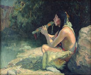 Canção de amor (ou luar) de Eanger Irving Couse