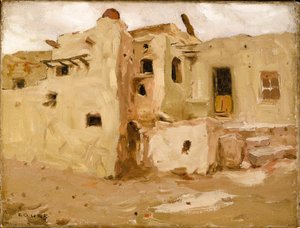 Walpi Pueblo, 1903. de Eanger Irving Couse