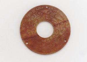 Disco ornamental, século 4 a 3 a.C.