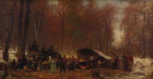 Uma depilação diferente de Eastman Johnson