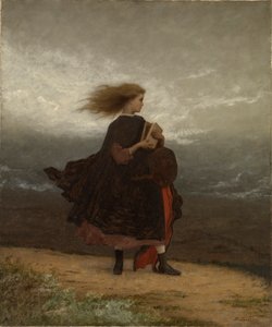 A Garota que Deixei para Trás, c. 1872. de Eastman Johnson