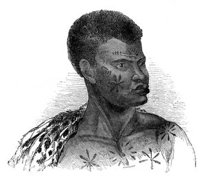 Nativo de Moçambique, 1848.