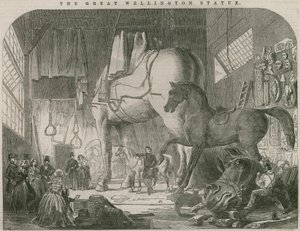 A grande estátua de Wellington: Atelier do Sr. Wyatt, ou quarto modelo