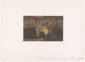 Mary of Burgundy deitada para descansar em Bruges de Edgar Alfred Baes