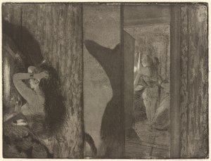 Atrizes em seus camarins de Edgar Degas