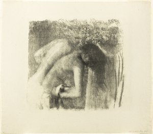 Depois do banho (versão grande) de Edgar Degas