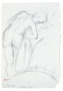 Depois do banho de Edgar Degas