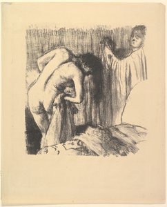Após o banho III, 1891-92. de Edgar Degas