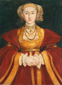 Anne de Cleves, depois de Hans Holbein, o Jovem, c.1860-62 de Edgar Degas