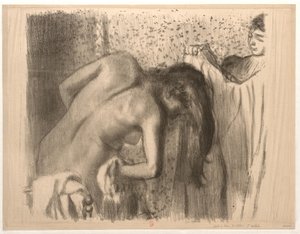 Depois do banho de Edgar Degas