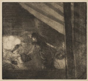 No Café des Ambassadeurs, c.1879-80 de Edgar Degas
