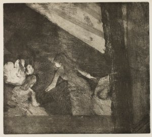 No Café des Ambassadeurs de Edgar Degas